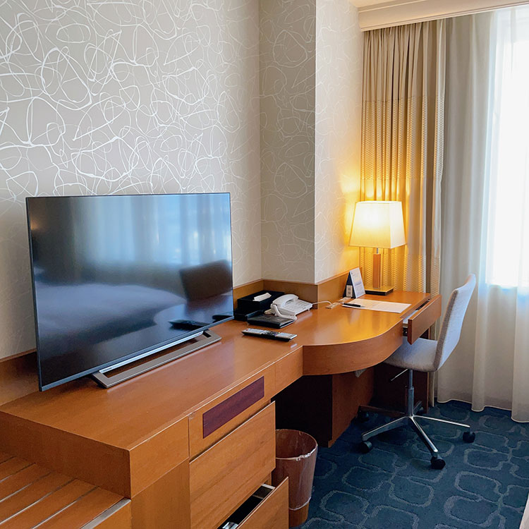 ホテル日航金沢 28階客室 DOUBLE BED ROOM