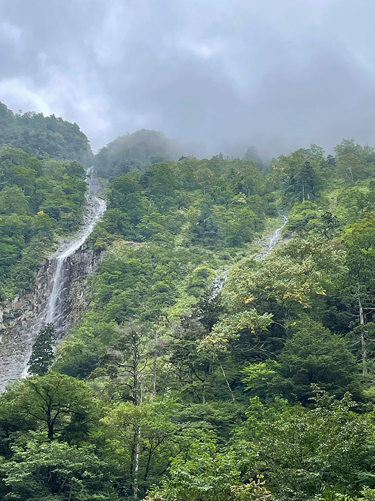 ハンノキ滝とソーメン滝 2023年10月1日