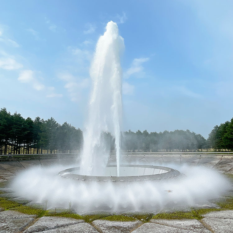 札幌 モエレ沼公園 海の噴水