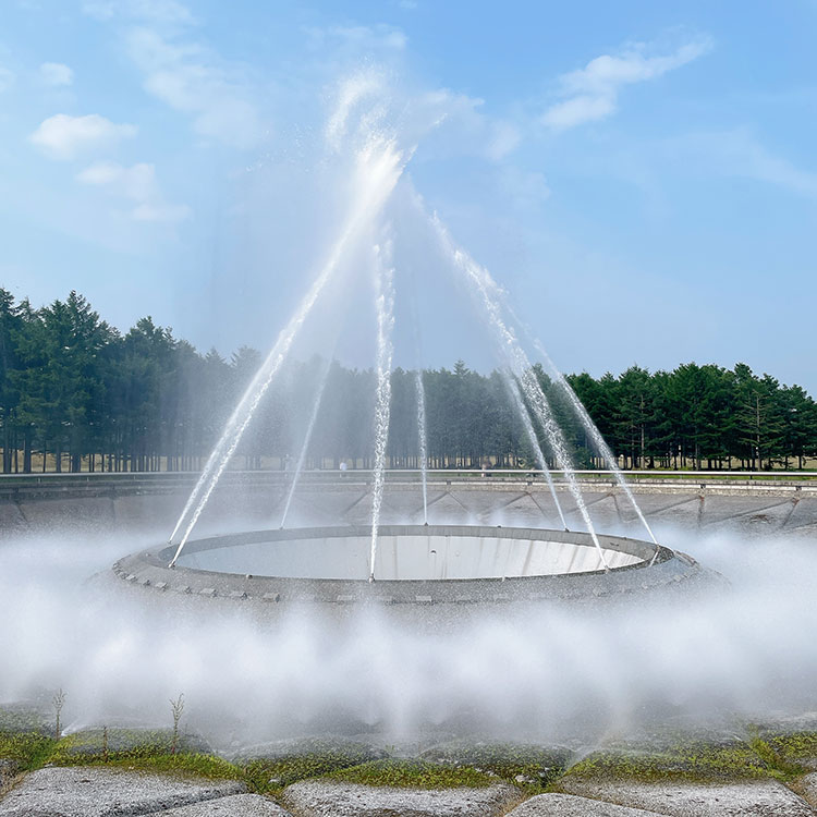 札幌 モエレ沼公園 海の噴水