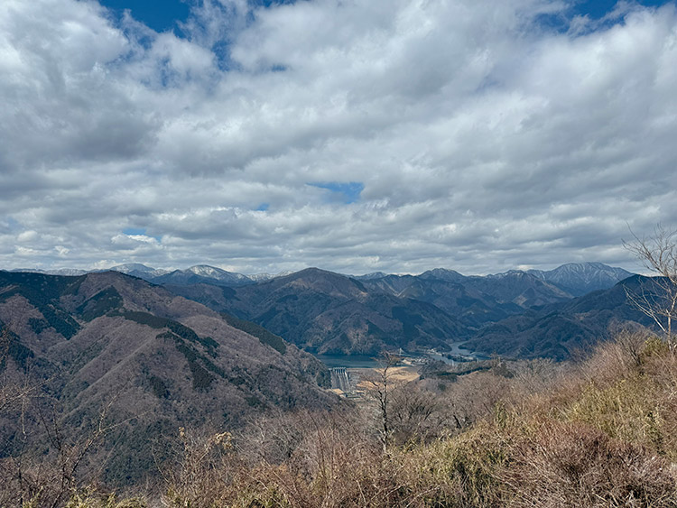 大野山頂上からの景色