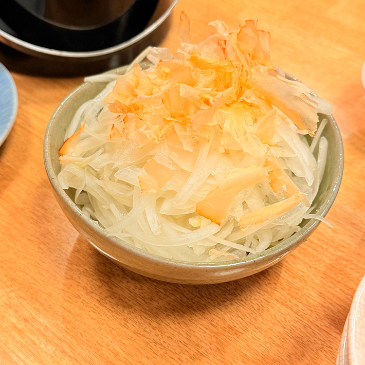 鳥樹 蒲田店 玉ねぎスライス