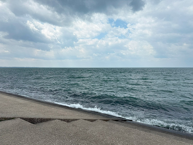 滑川の海