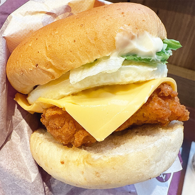 ケンタッキー月見チーズフィレ