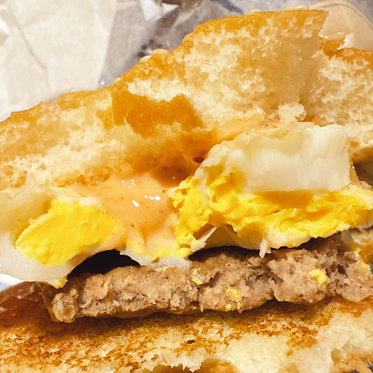 マクドナルド 月見バーガー