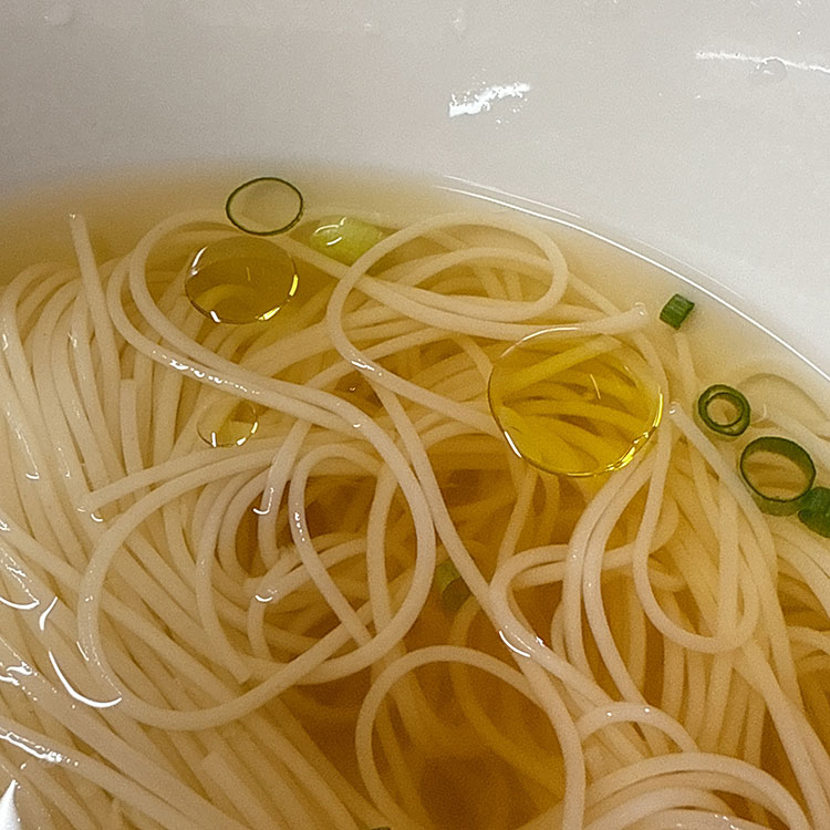 そうめん金龍 そうめんにねぎ油