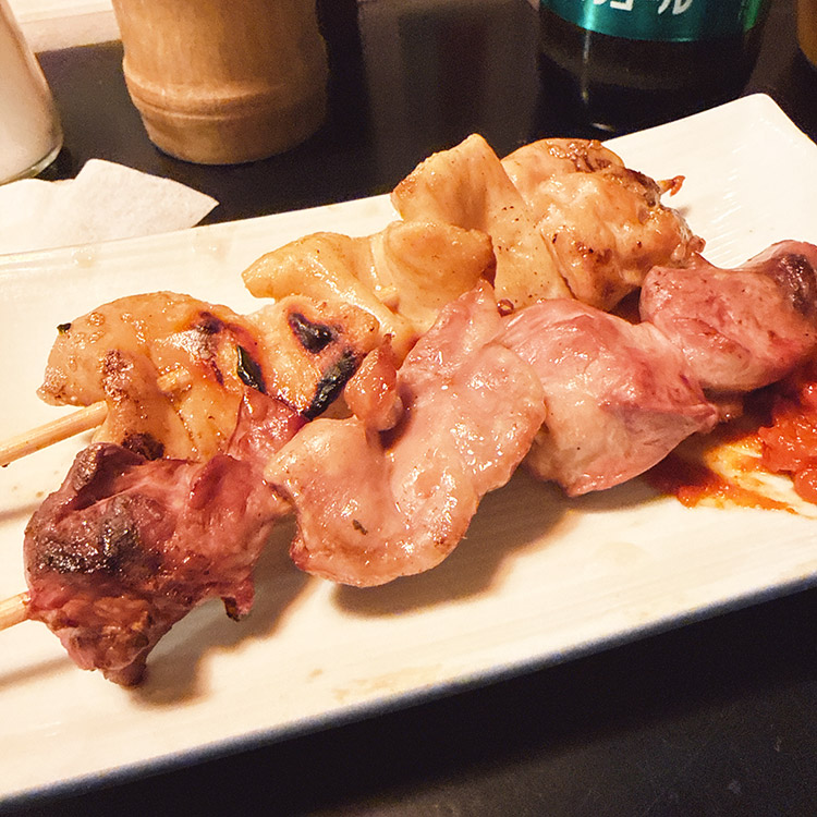 川越若松屋 テッポウとハツ