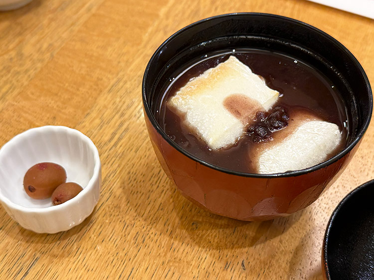 みはし アトレ上野店 田舎しるこ